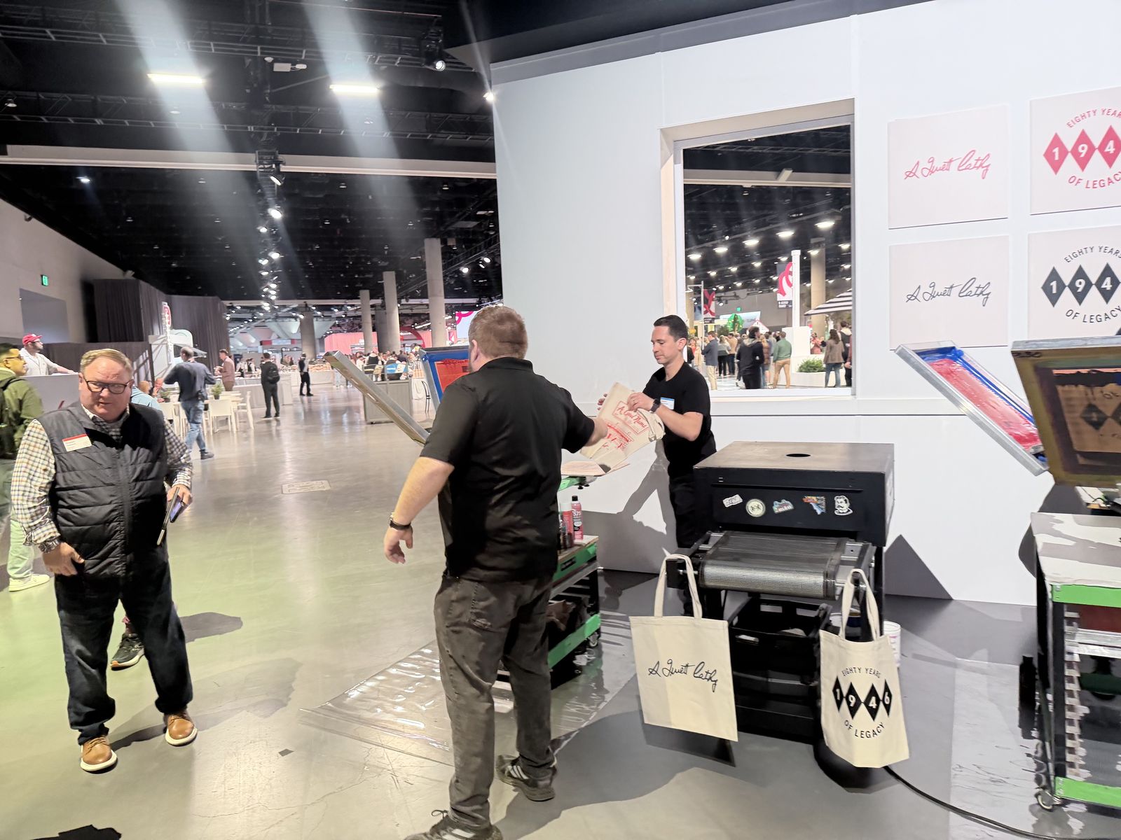 Live event printing at a Portland corporate events & conferences event